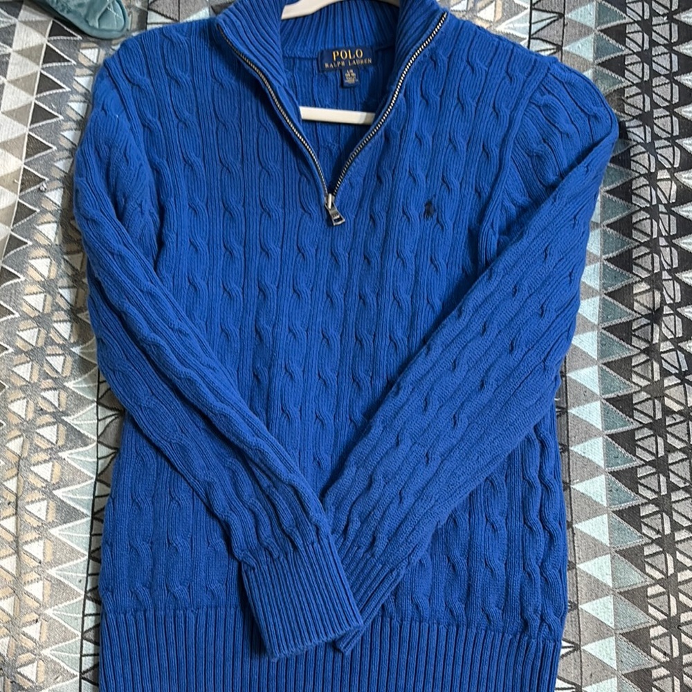 Polo by Ralph Lauren Men's Blue Sweater